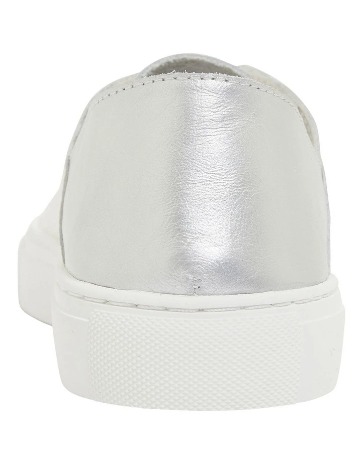 Jane Debster Rocket White/Silver Sneakers 5 Jane Debster Rocket White/Silver Sneakers - Image 5