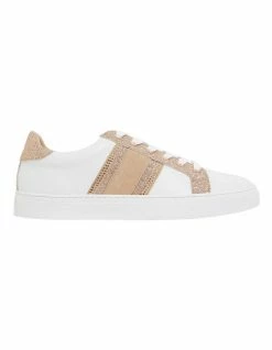 Pink Inc Daisy White/Rose Gold Sneakers