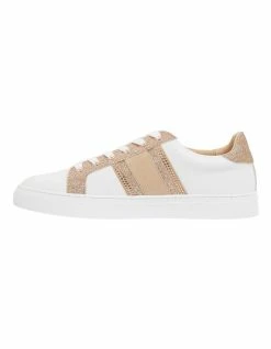 Pink Inc Daisy White/Rose Gold Sneakers -Deals Shoes Store 860121910 3 720x928