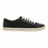 Easy Steps Yale Black Smooth Sneakers