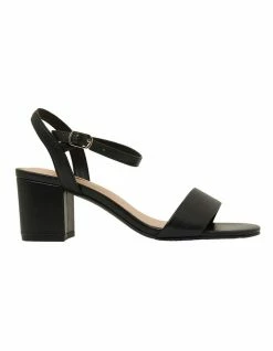 Sandler Heather Black Glove Sandals