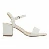 Sandler Heather White Glove Sandals