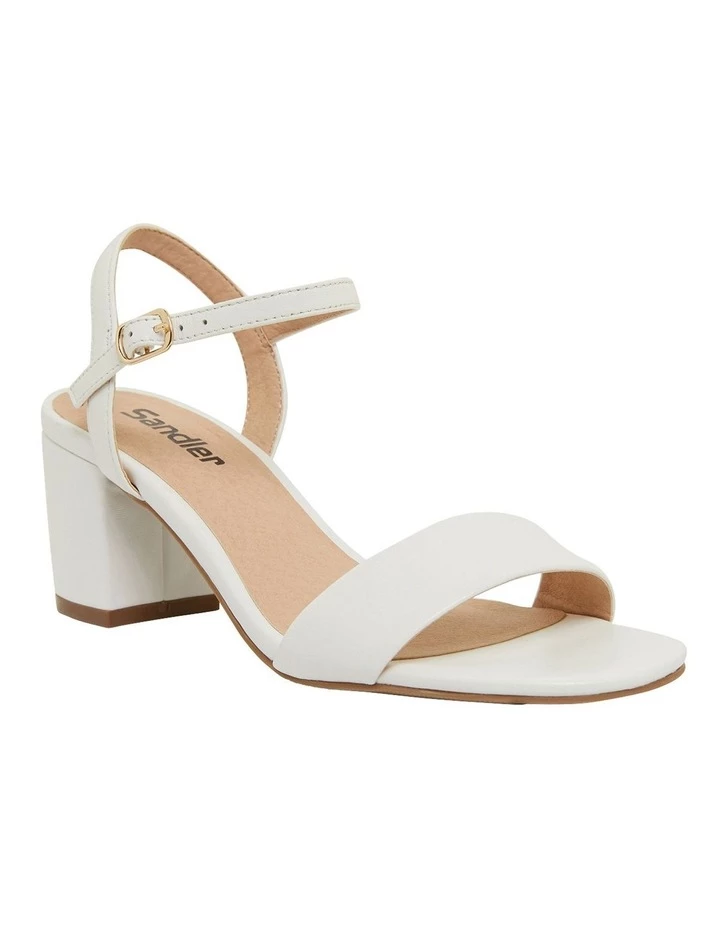 Sandler Heather White Glove Sandals 2 Sandler Heather White Glove Sandals - Image 2