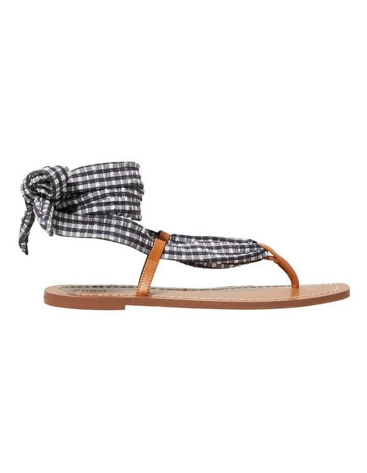 Seed Heritage Skye Navy Tie Up Sandal 1 Seed Heritage Skye Navy Tie Up Sandal