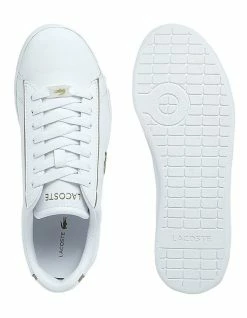 Lacoste Carnaby Evo White Leather Sneakers -Deals Shoes Store 861299200 4 720x928