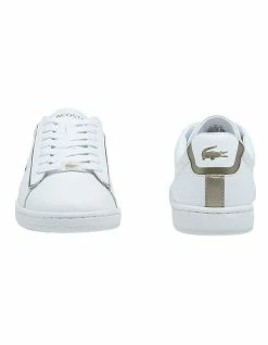 Lacoste Carnaby Evo White Leather Sneakers -Deals Shoes Store 861299200 5 720x928