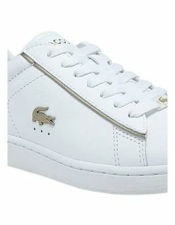 Lacoste Carnaby Evo White Leather Sneakers -Deals Shoes Store 861299200 6 720x928