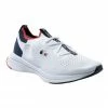 Lacoste Run Spin Knit White/Navy Textile Sneakers