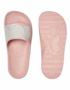 Lacoste Croco 2.0 Pink/White Synthetic Print Slides 9 Lacoste Croco 2.0 Pink/White Synthetic Print Slides -Deals Shoes Store 861299830 4 720x928