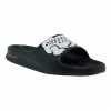 Lacoste Croco 2.0 Black/White Synthetic Print Slides