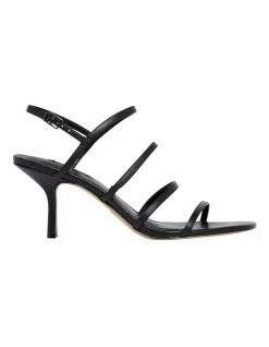 Nine West Niva Black Sandals