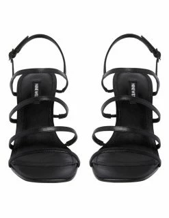 Nine West Niva Black Sandals -Deals Shoes Store 861410620 3 720x928
