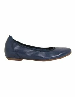 Easy Steps Pamper Navy Glove Flat Shoes
