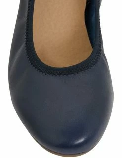 Easy Steps Pamper Navy Glove Flat Shoes -Deals Shoes Store 861416470 7 720x928