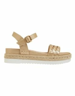 Sandler Wattle Soft Gold Smooth Sandals