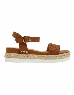 Sandler Wattle Tan Smooth Sandals