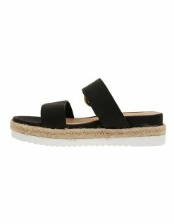 Sandler Warsaw Black Smooth Sandals -Deals Shoes Store 861419440 3 720x928