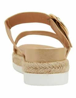 Sandler Warsaw Soft Gold Smooth Sandals -Deals Shoes Store 861419620 5 720x928