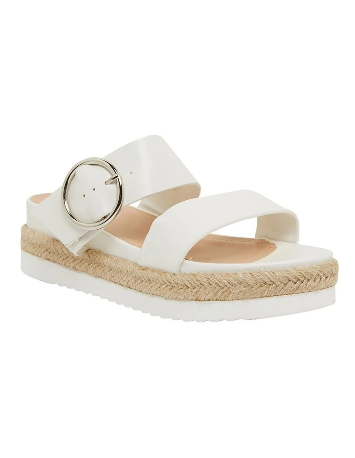 Sandler Warsaw White Smooth Sandals 2 Sandler Warsaw White Smooth Sandals - Image 2