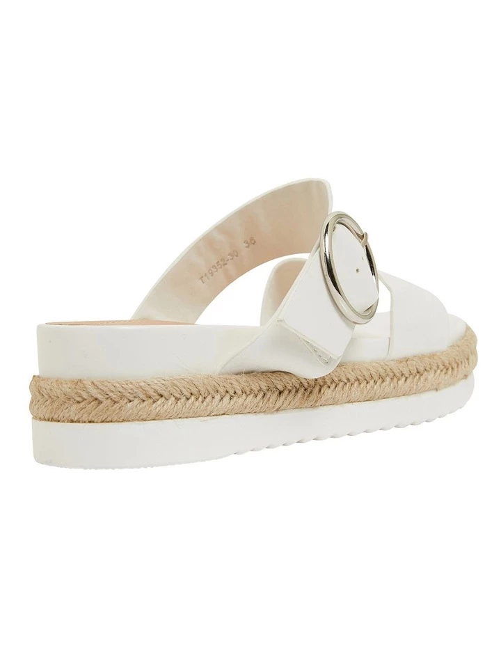 Sandler Warsaw White Smooth Sandals 4 Sandler Warsaw White Smooth Sandals - Image 4