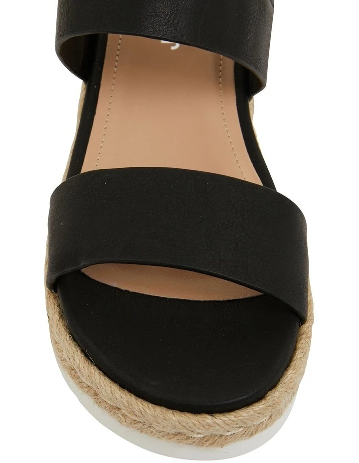 Sandler Wave Black Smooth Sandals 6 Sandler Wave Black Smooth Sandals - Image 6