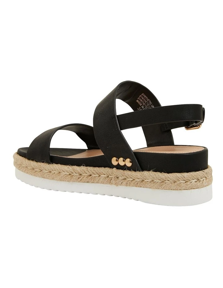 Sandler Wave Black Smooth Sandals 7 Sandler Wave Black Smooth Sandals - Image 7