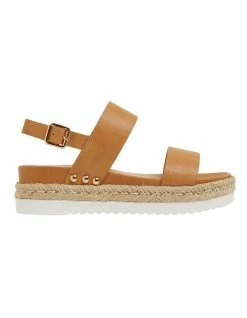 Sandler Wave Camel Smooth Sandals