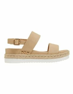 Sandler Wave Nude Smooth Sandals