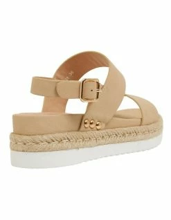 Sandler Wave Nude Smooth Sandals -Deals Shoes Store 861422770 4 720x928