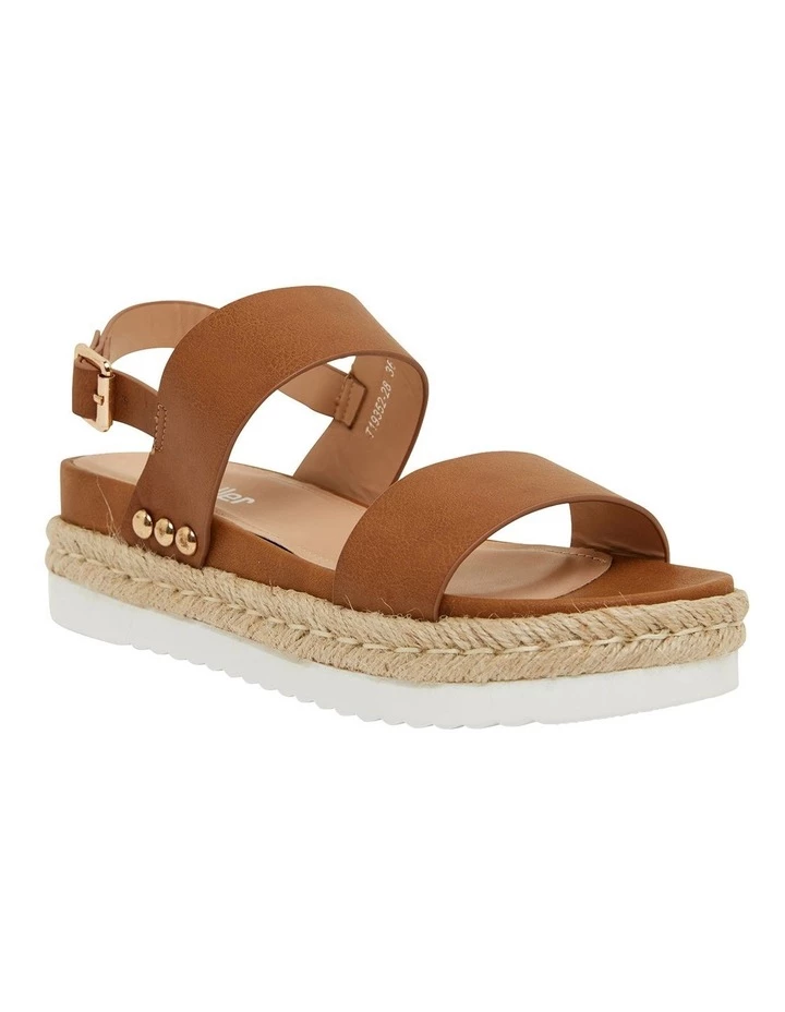 Sandler Wave Tan Smooth Sandals 2 Sandler Wave Tan Smooth Sandals - Image 2
