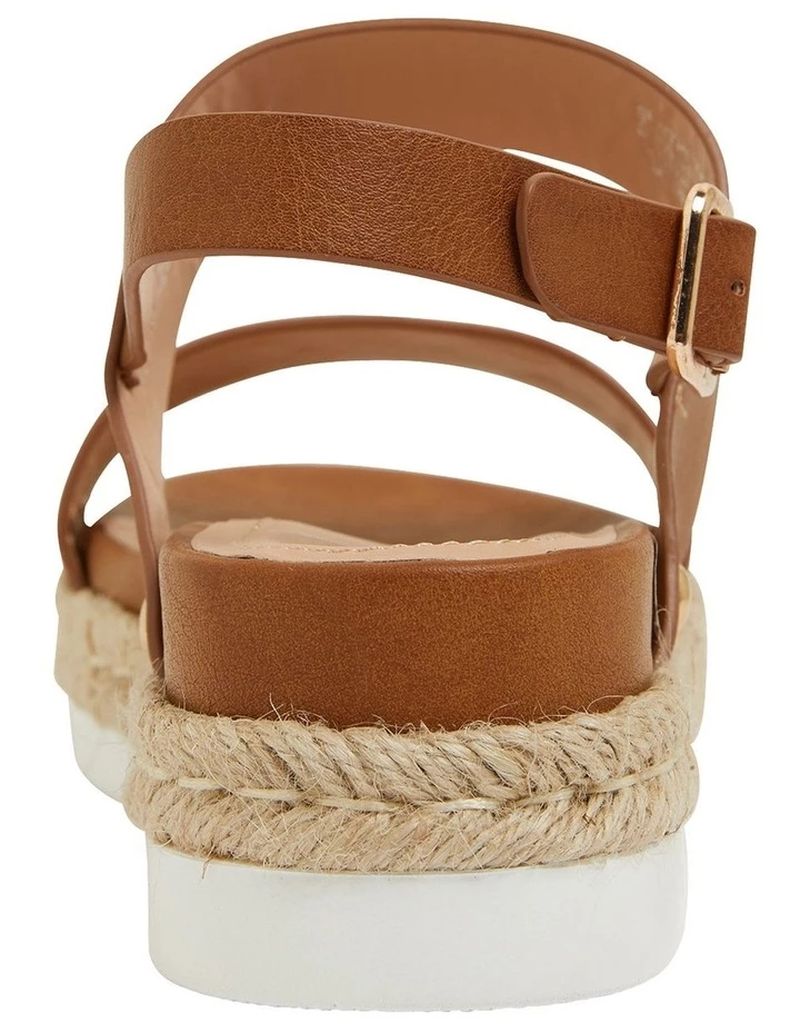 Sandler Wave Tan Smooth Sandals 5 Sandler Wave Tan Smooth Sandals - Image 5