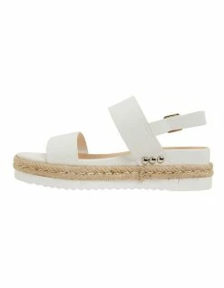 Sandler Wave White Smooth Sandals -Deals Shoes Store 861422950 3 720x928