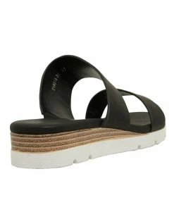 Ravella Cary Black Smooth Sandals -Deals Shoes Store 861425740 4 720x928