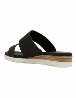 Ravella Cary Black Smooth Sandals -Deals Shoes Store 861425740 6 720x928