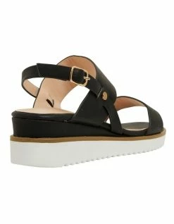 Ravella Dayton Black Smooth Sandals 10 Ravella Dayton Black Smooth Sandals -Deals Shoes Store 861427630 4 720x928
