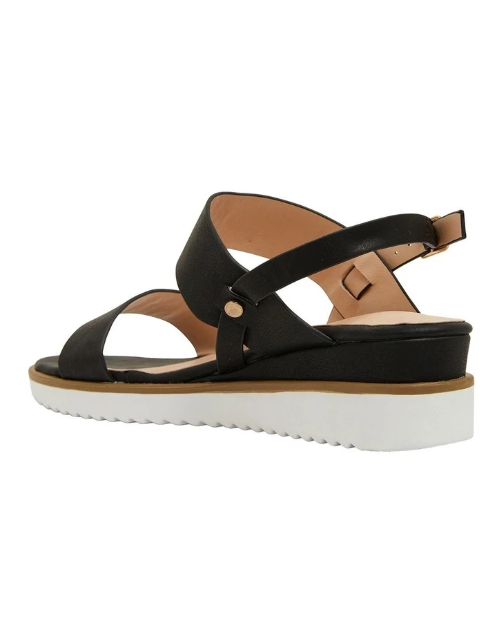 Ravella Dayton Black Smooth Sandals 6 Ravella Dayton Black Smooth Sandals - Image 6