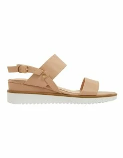 Ravella Dayton Nude Smooth Sandals