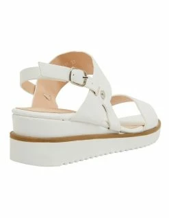 Ravella Dayton White Smooth Sandals -Deals Shoes Store 861427900 4 720x928