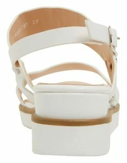Ravella Dayton White Smooth Sandals -Deals Shoes Store 861427900 5 720x928