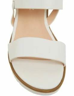 Ravella Dayton White Smooth Sandals -Deals Shoes Store 861427900 7 720x928