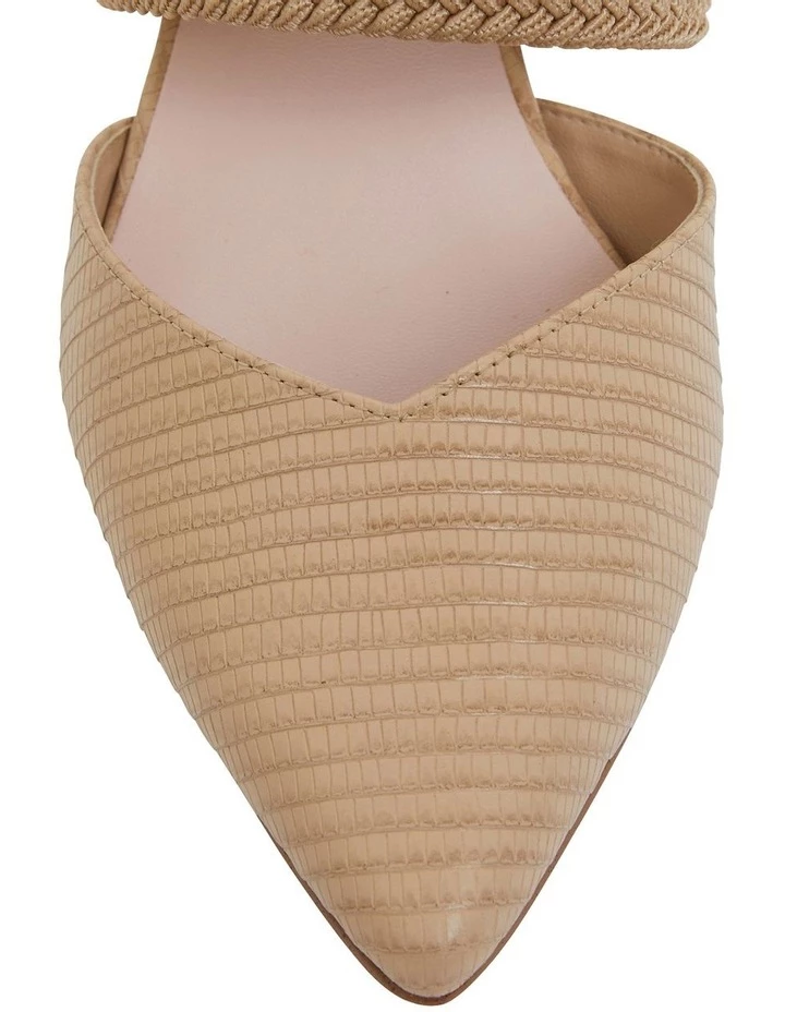 Pink Inc Vixen Nude Print Heeled Shoes 5 Pink Inc Vixen Nude Print Heeled Shoes - Image 5