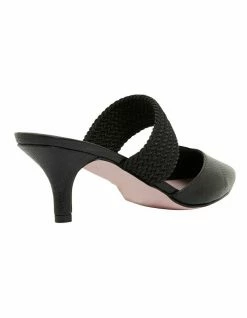 Pink Inc Vixen Black Print Heeled Shoes -Deals Shoes Store 861430780 4 720x928