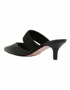 Pink Inc Vixen Black Print Heeled Shoes -Deals Shoes Store 861430780 6 720x928