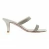 Pink Inc Imogen White Glove Sandals