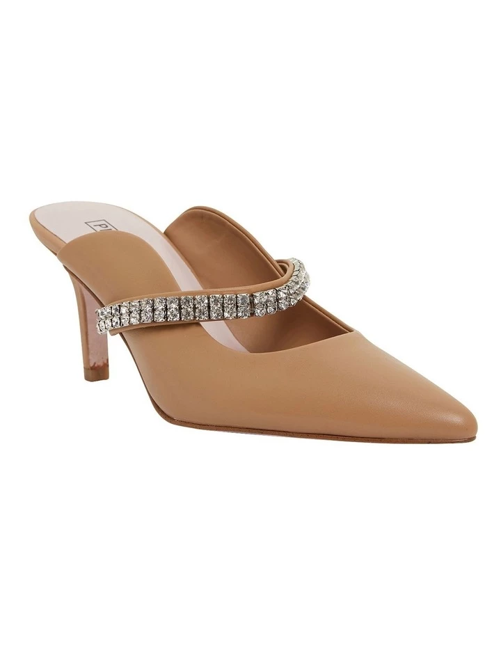 Pink Inc Vanity Camel Glove Heeled Shoes 2 Pink Inc Vanity Camel Glove Heeled Shoes - Image 2