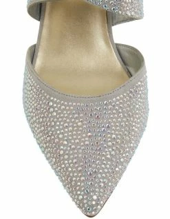 Alan Pinkus Madison Silver Fabric Heeled Shoes 10 Alan Pinkus Madison Silver Fabric Heeled Shoes -Deals Shoes Store 861441130 5 720x928