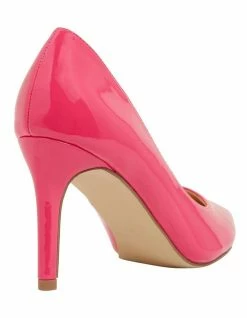 Ravella Wild Pink Patent Heeled Shoes -Deals Shoes Store 862509610 4 720x928