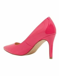 Ravella Wild Pink Patent Heeled Shoes -Deals Shoes Store 862509610 7 720x928