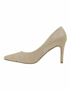 Ravella Wild Gold Glitter Heeled Shoes -Deals Shoes Store 862511590 3 720x928