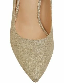 Ravella Wild Gold Glitter Heeled Shoes -Deals Shoes Store 862511590 7 720x928